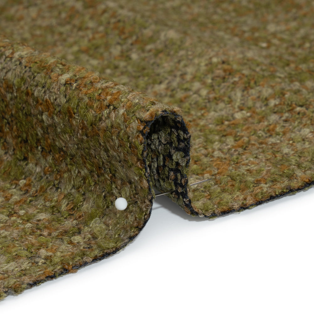 Tweed Upholstery Boucle with Latex Backing - Moss - Algrove Collection - Joann Fabrics