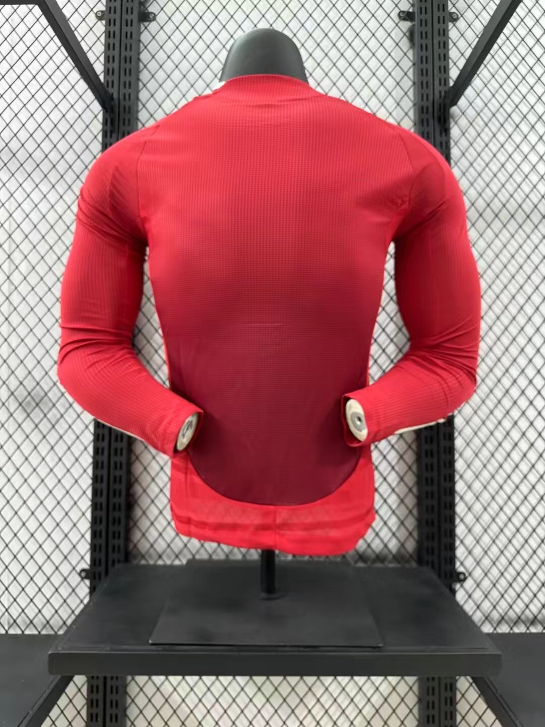 2024/2025 Player Version Manchester United Home Long Sleeve Football Shirt 1:1 Thai Quality