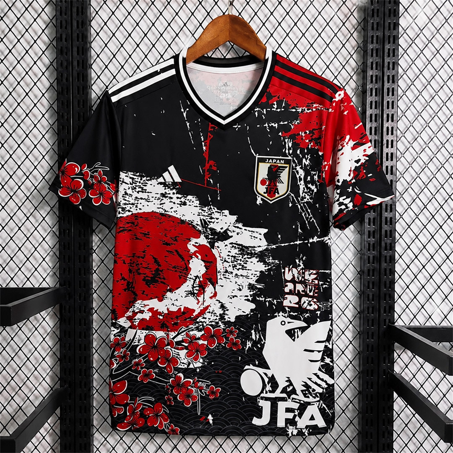 Japan 2026 Samurai Black And Red Special Jersey - Fans Version - UnitedFutballJersey