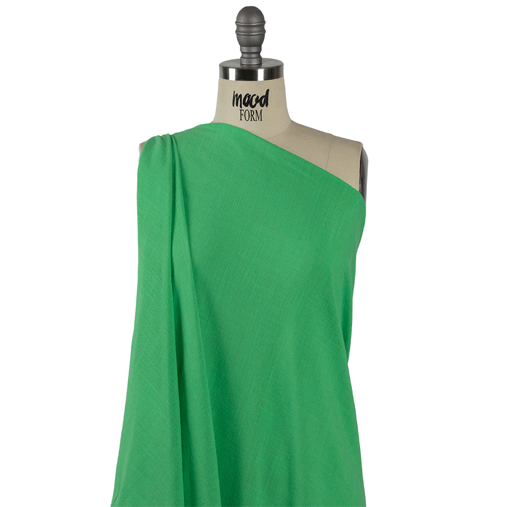 Viscose and Linen Woven - Summer Green - Mood Exclusive Tamara Collection - Joann Fabrics