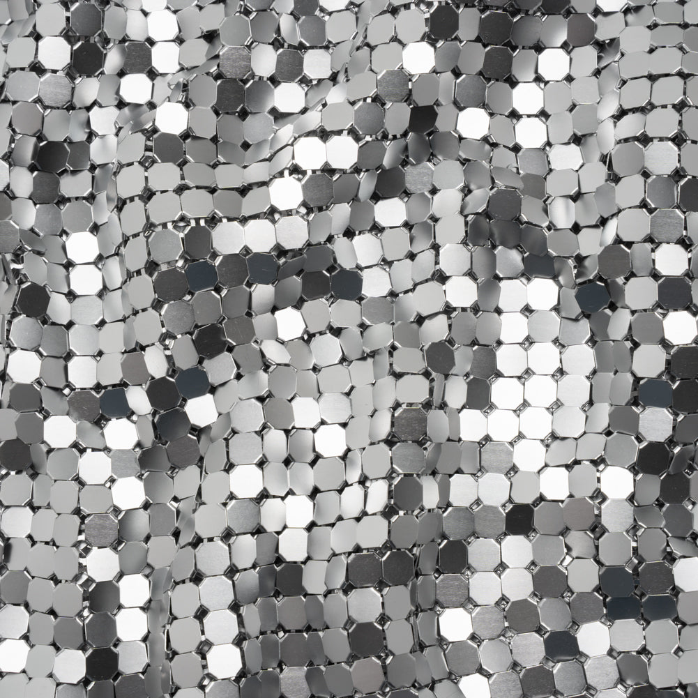 Aluminum Chainmail Fabric, 8mm Tubular - Silver - Joan Collection - Joann Fabrics