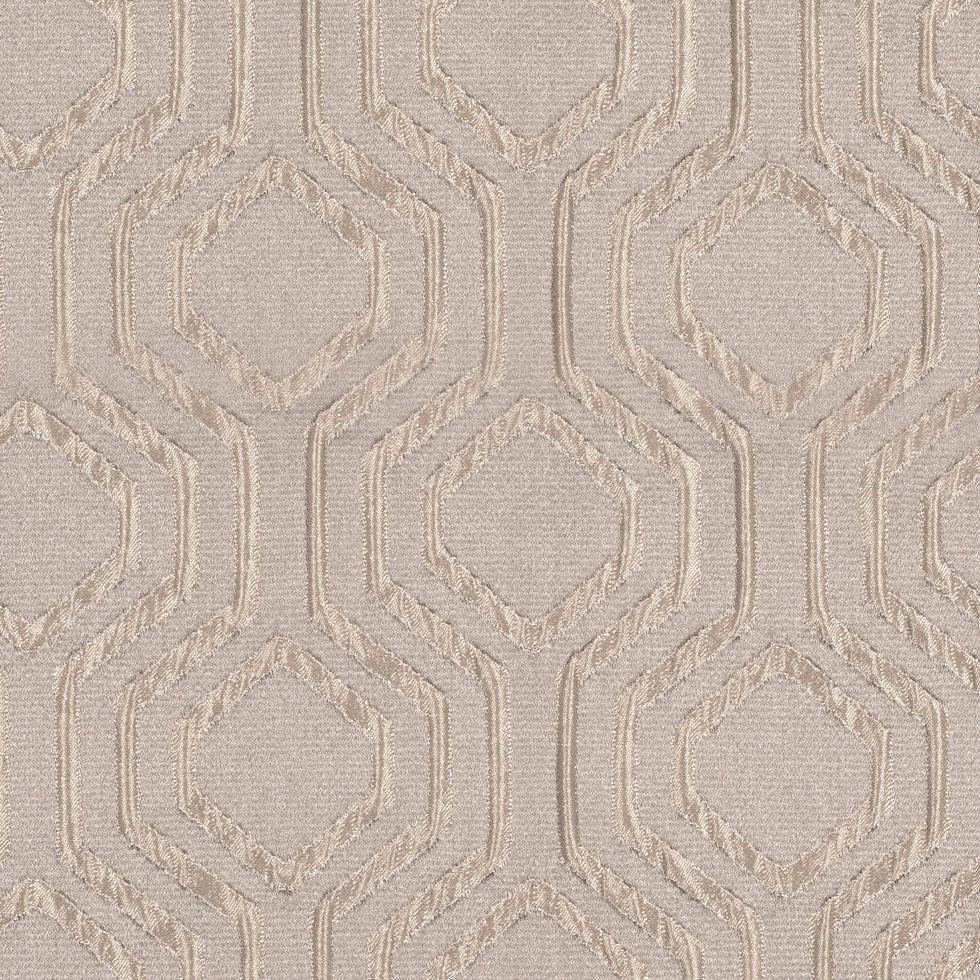 Ivory Geometric Brocade - Joann Fabrics