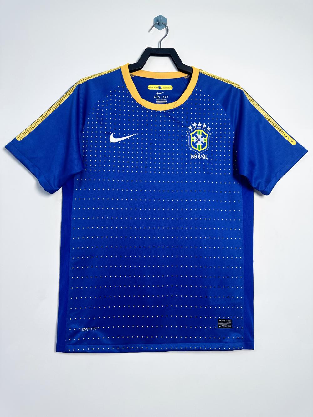 2010 Retro Brazil Away Soccer Jersey 1:1 Thai Quality