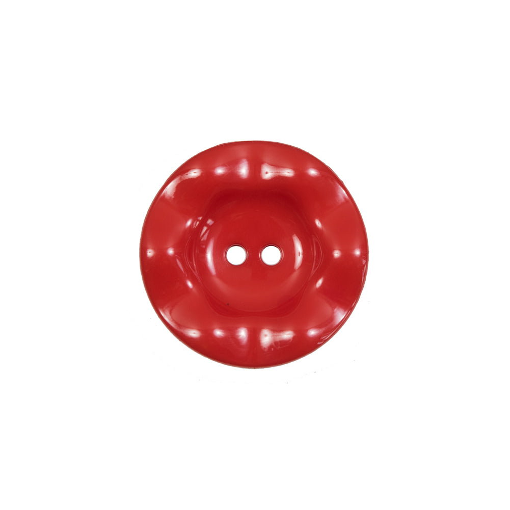 Italian Red Wavy Plastic 2-Hole - 30L/19mm - Joann Fabrics