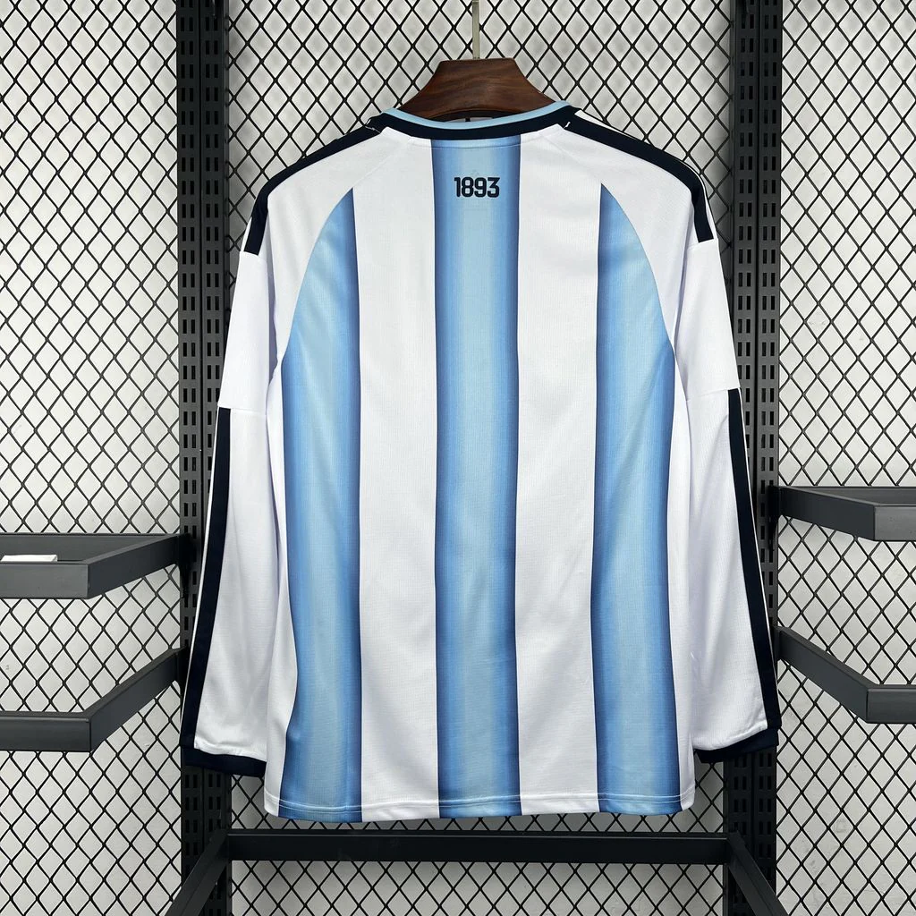 Argentina 2026 World Cup Home Long-Sleeve Football Shirt – Fan