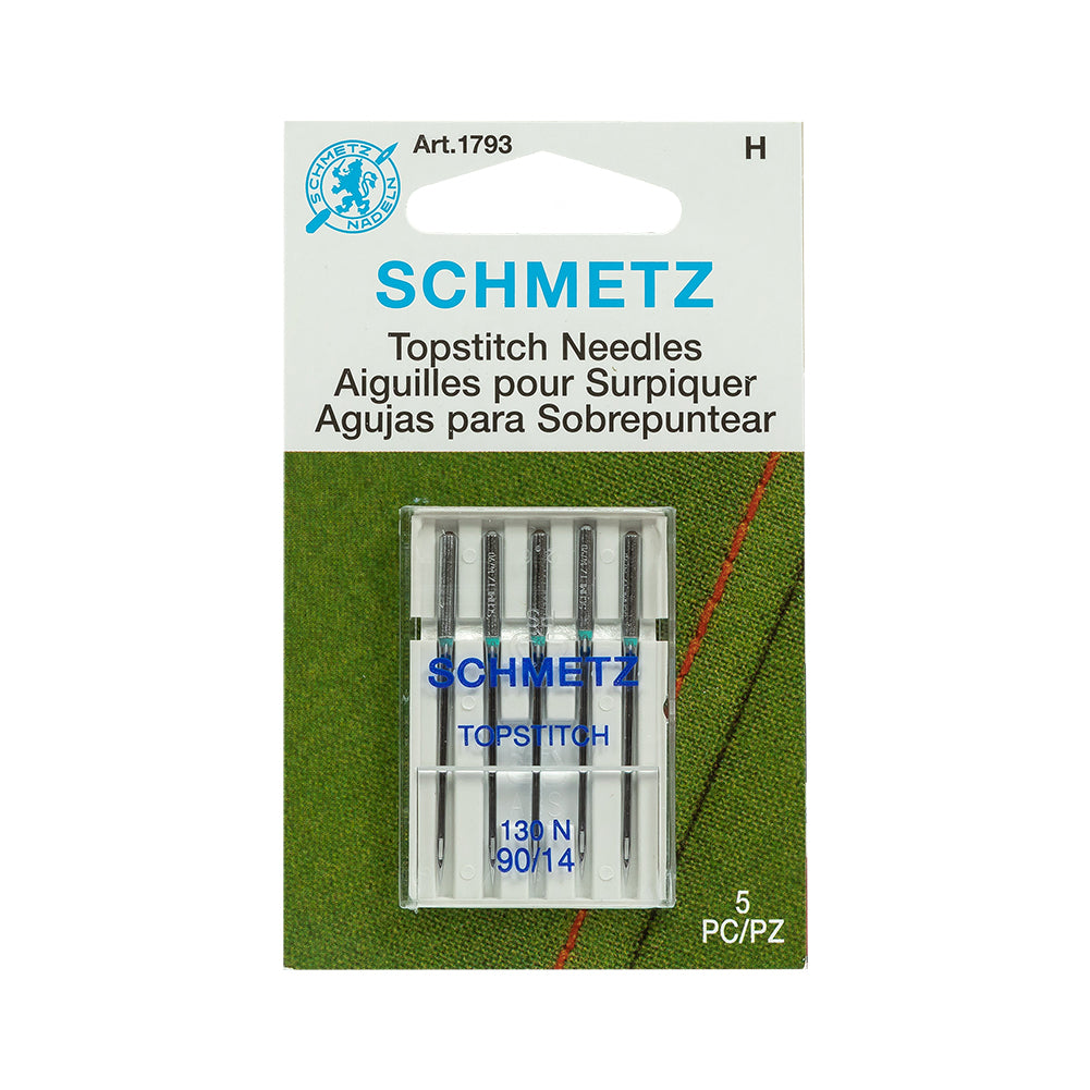 Schmetz Topstitch Machine Needles - 90/14 - 5 ct - Joann Fabrics