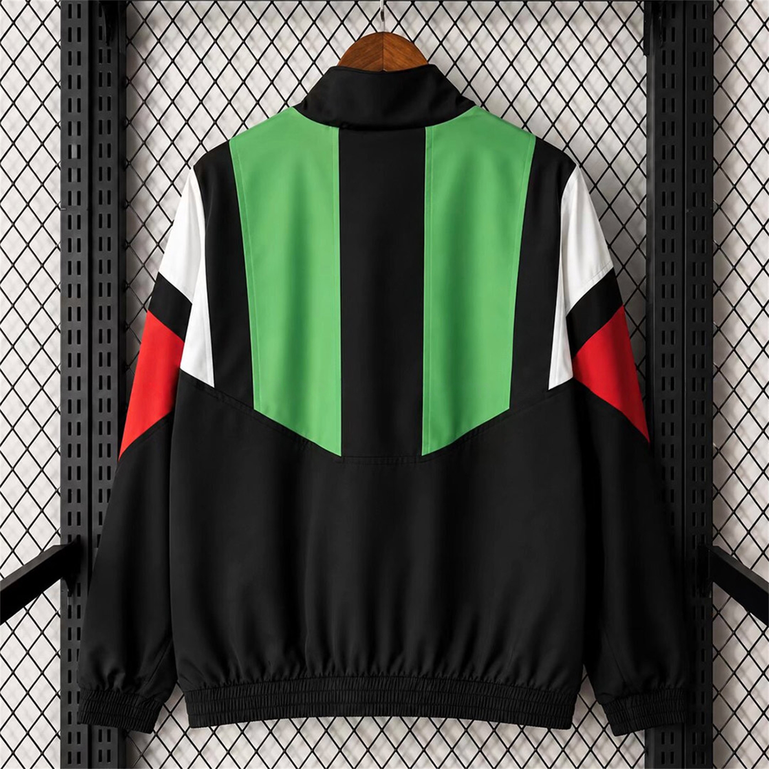 Mexico 2026 EQT Windbreaker Jacket - Black Green - UnitedFutballJersey