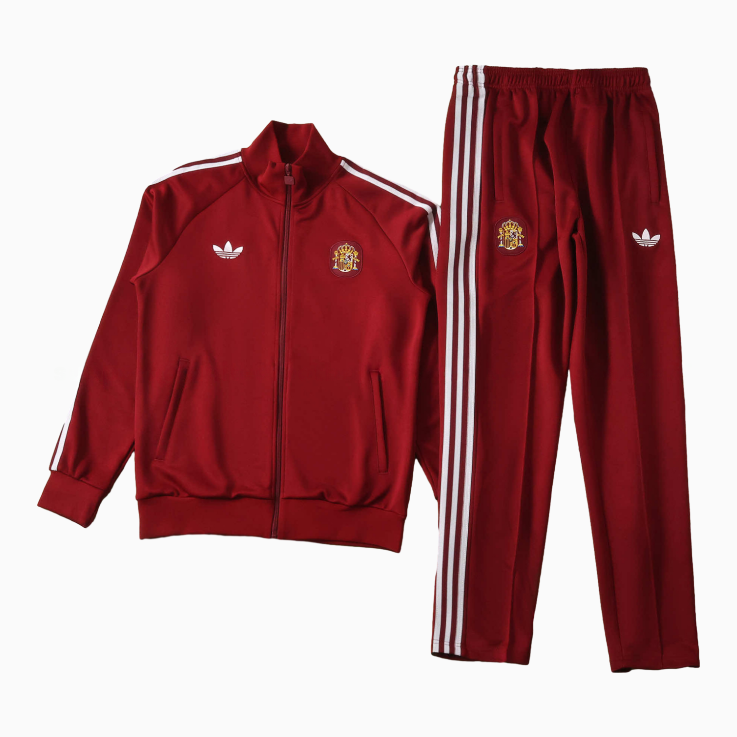 Spain 2026 World Cup Jacket Training Tracksuit - Red Top & Pants - UnitedFutballJersey