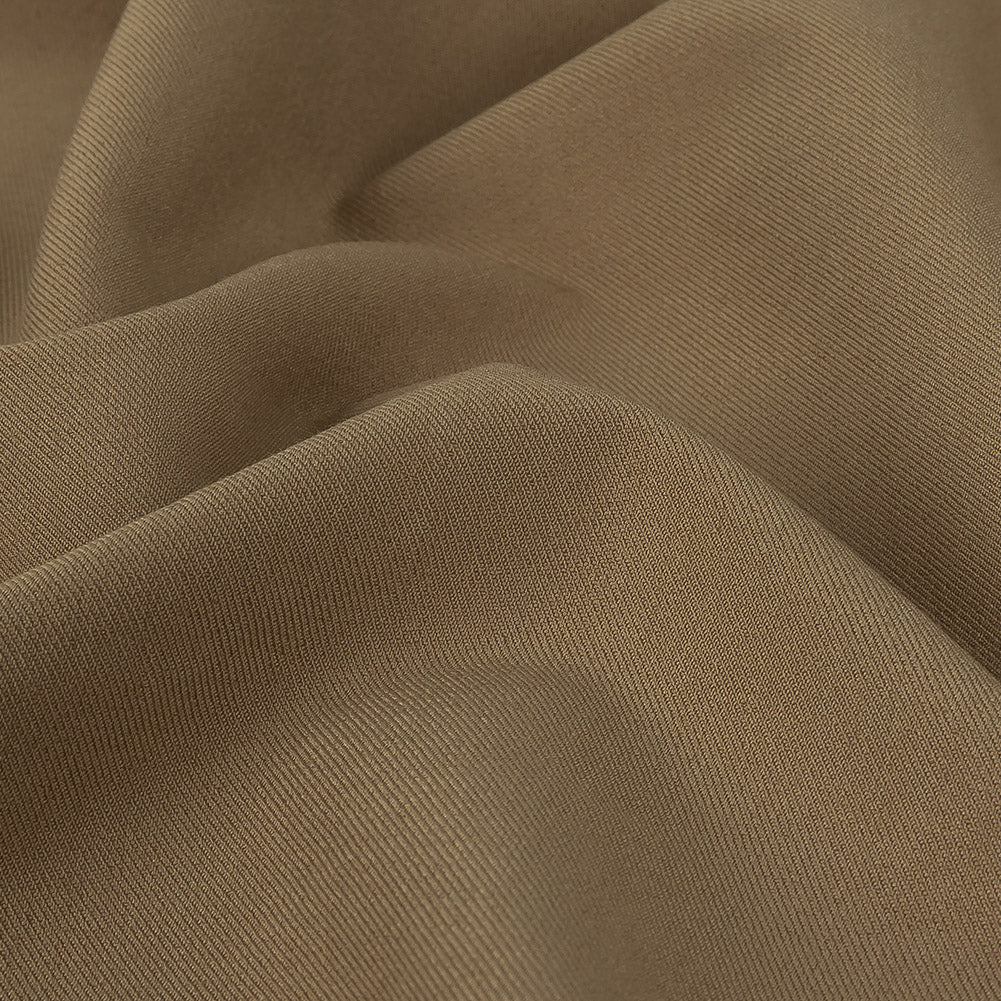 Taupe Four-Way Stretch Polyester Twill Suiting - Joann Fabrics
