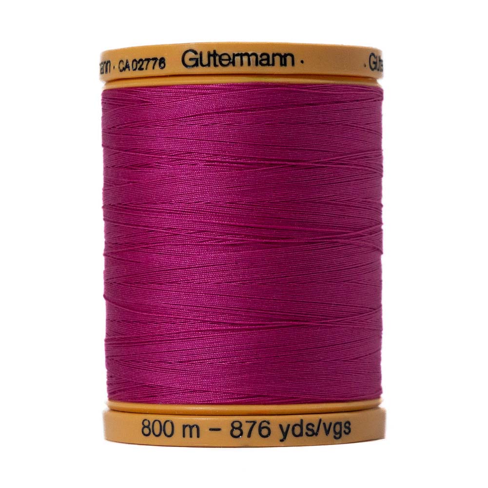 Gutermann Natural Cotton Thread 800m - 2955 Fuchsia Flowers - Joann Fabrics