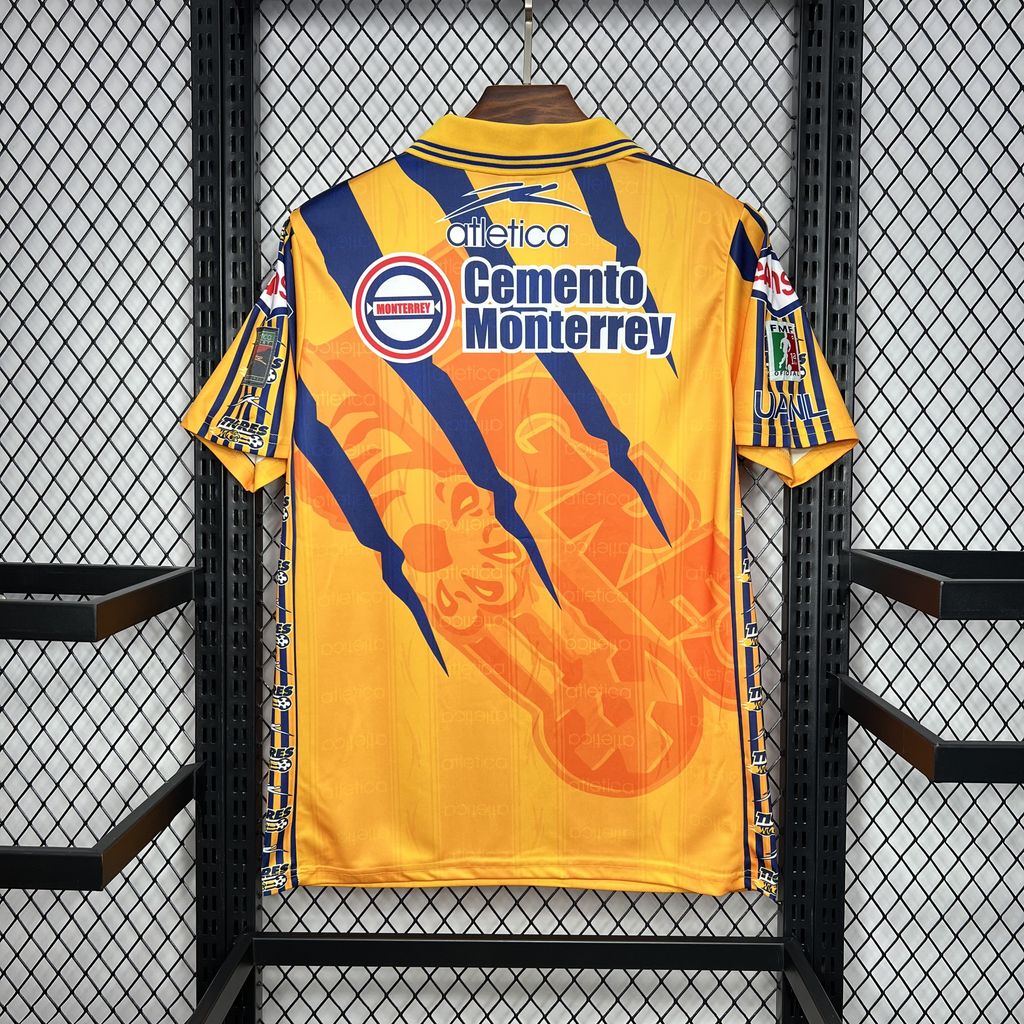 1997/1998 Retro Tigres Home Football Shirt 1:1 Thai Quality