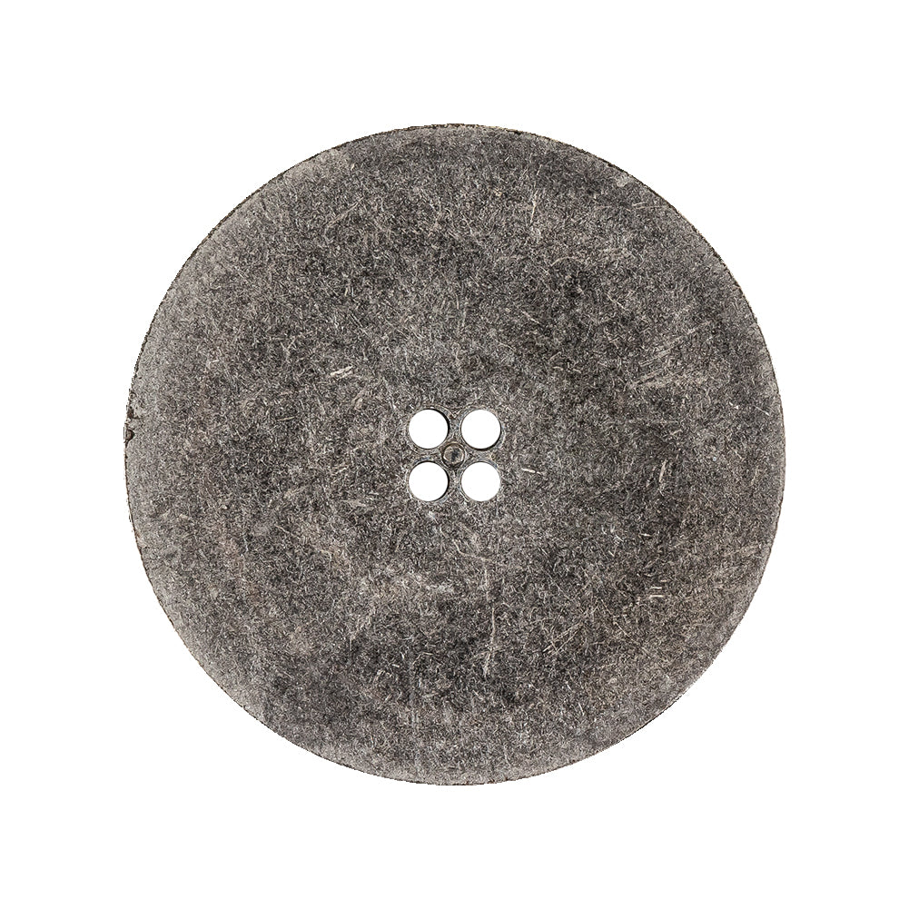 Weathered Silver Narrow Rim Low Convex 4-Hole Metal Button - 44L/28mm - Joann Fabrics