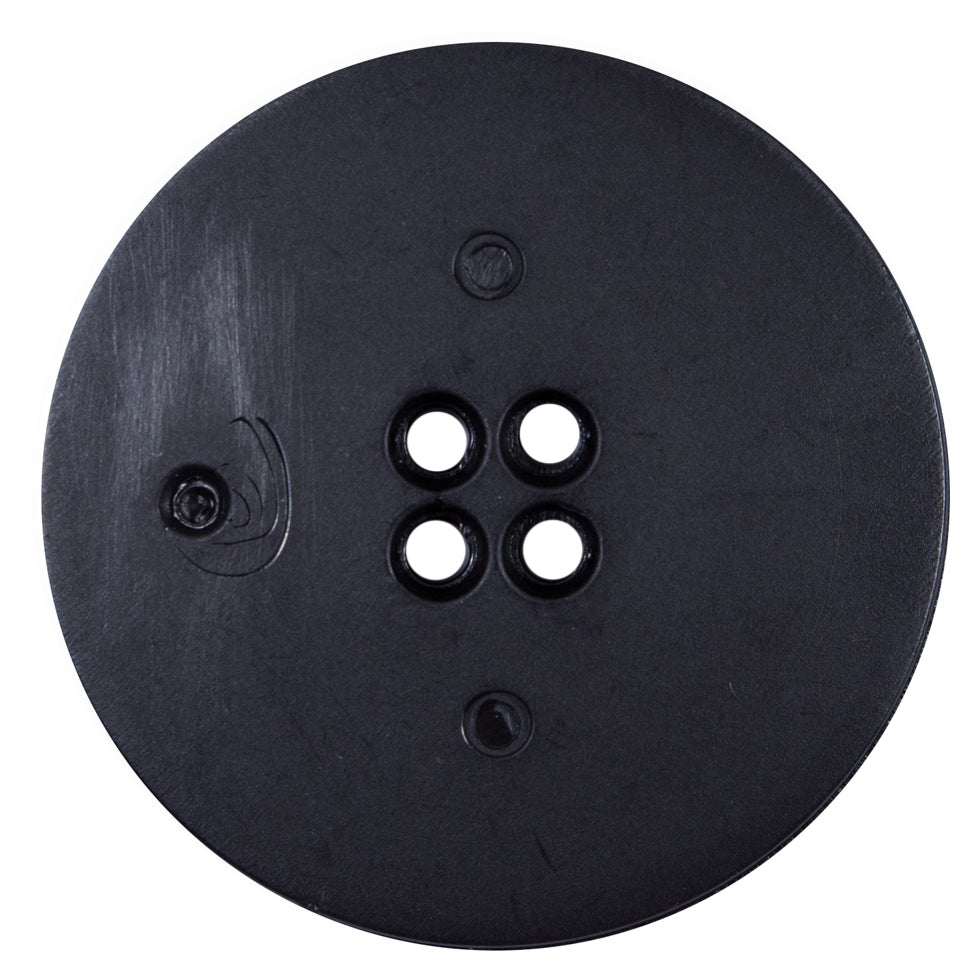 Italian Black Textural Plastic Button - 64L/40.5mm - Joann Fabrics