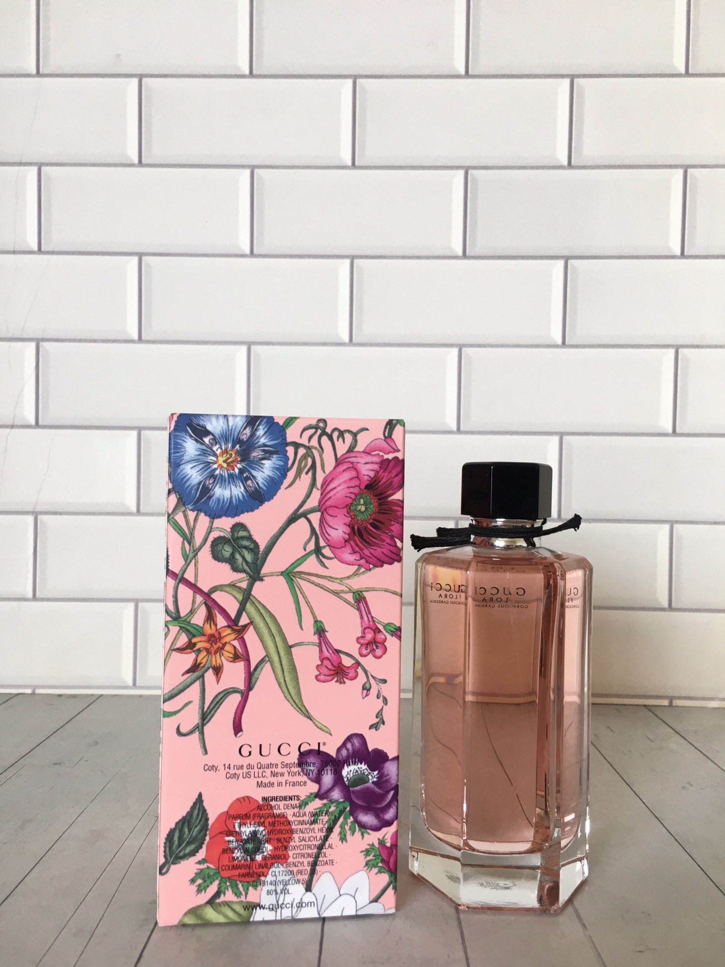 Gucci Flora Pink Perfume 100ml - Gorgeous Gardenia Women's Fragrance