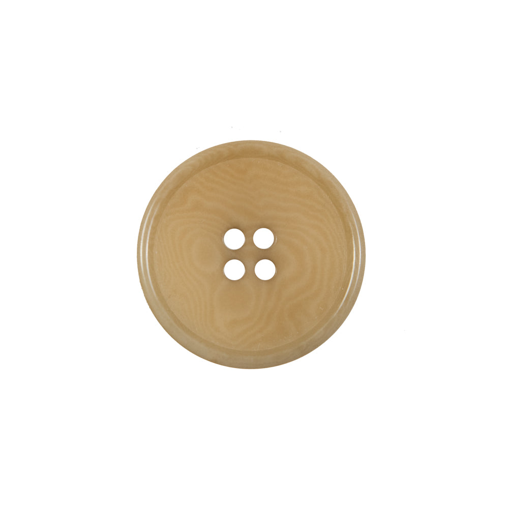Suntan Marble-Faced Horn 4-Hole Button - 32L/20mm - Joann Fabrics