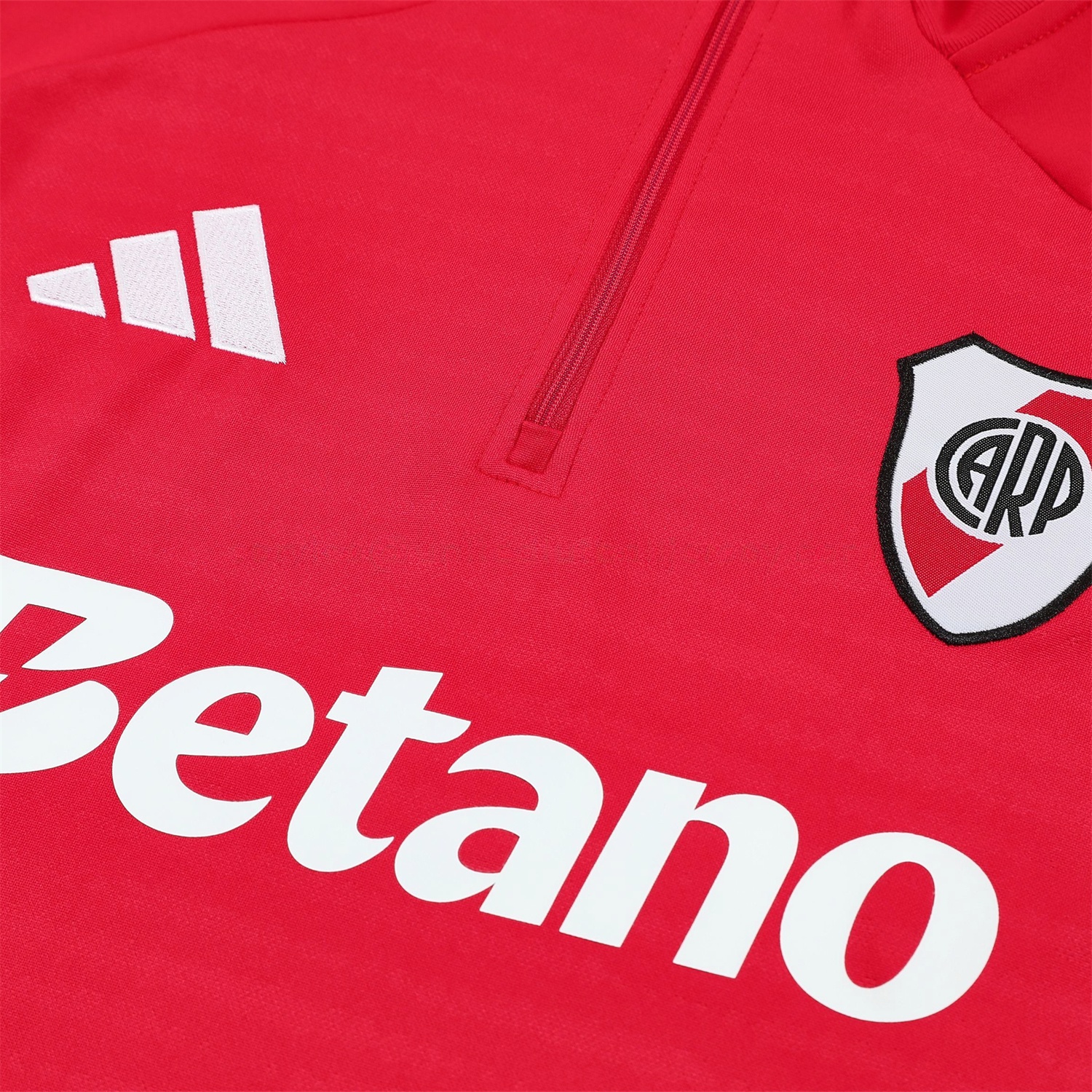 River Plate 25-26 Long Sleeves Training Set - Red Top & Black Pants - UnitedFutballJersey