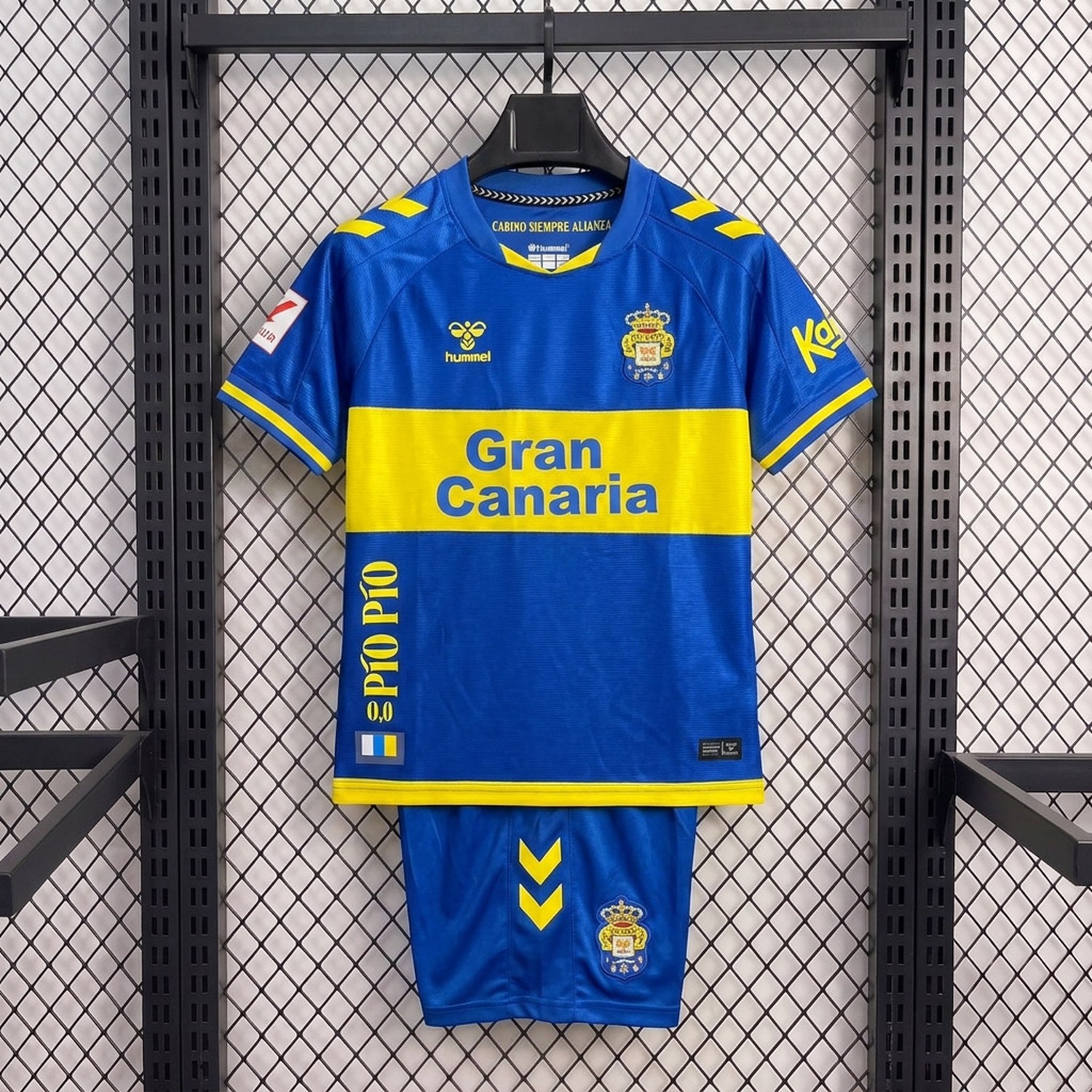 Las Palmas 26-27 Away Blue Kids Kit - UnitedFutballJersey