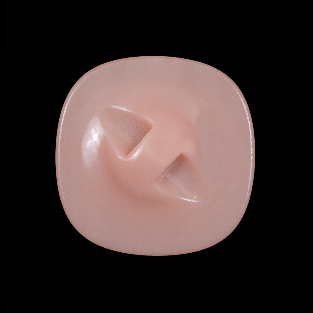 Shiny Peach Plastic Self Shank Button - 40L/25.5mm - Joann Fabrics