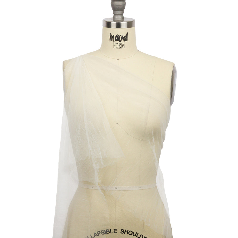 Crinkled Soft Polyester Tulle - Ivory - Poplar Collection - Joann Fabrics