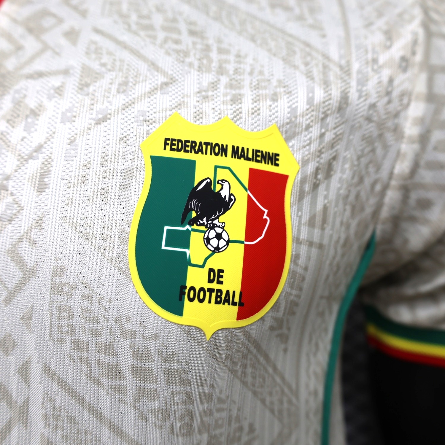 Mali 2027 Home White Jersey - Player Version - UnitedFutballJersey