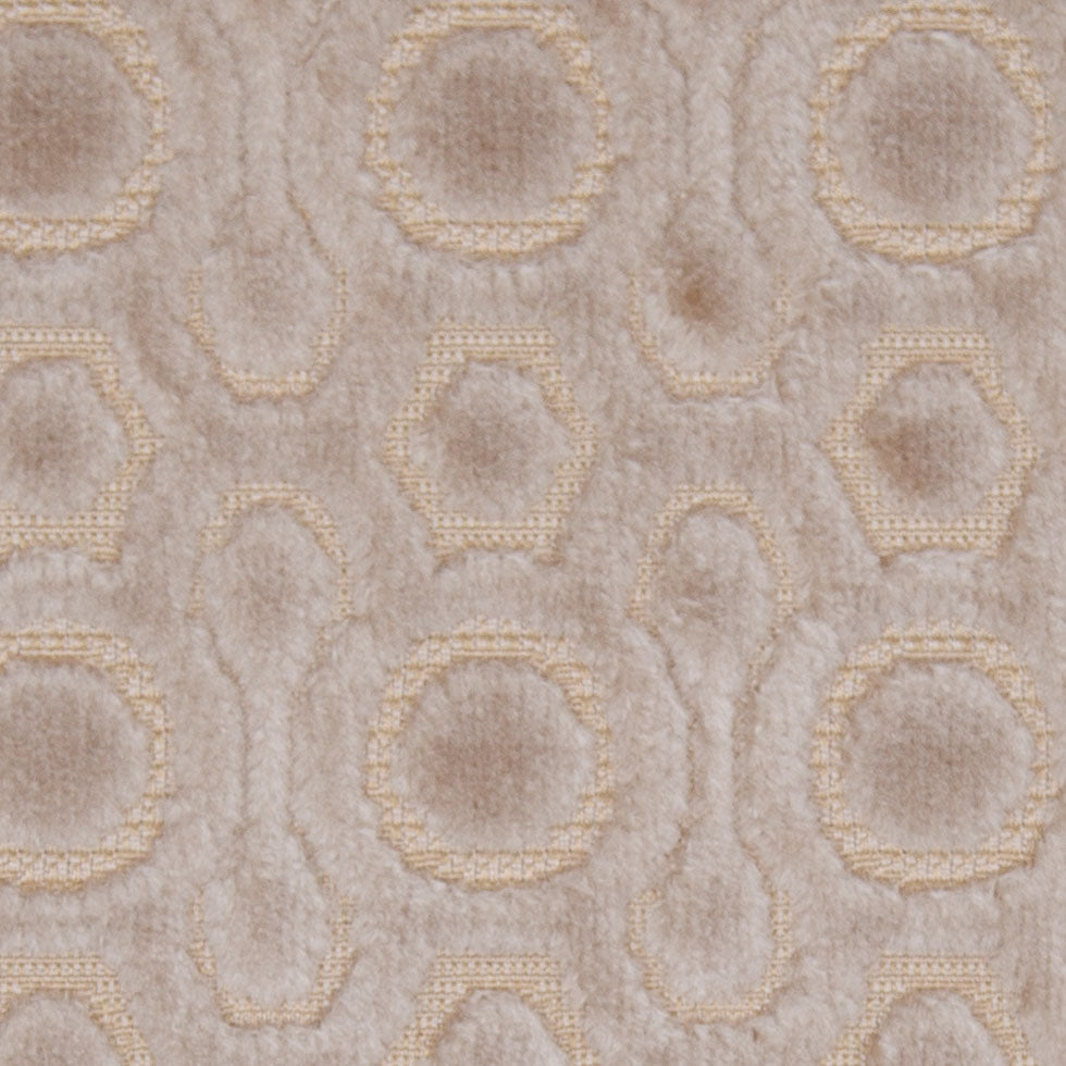 Flax Geometric Pattern Cut Velvet Home Decor Fabric - Joann Fabrics