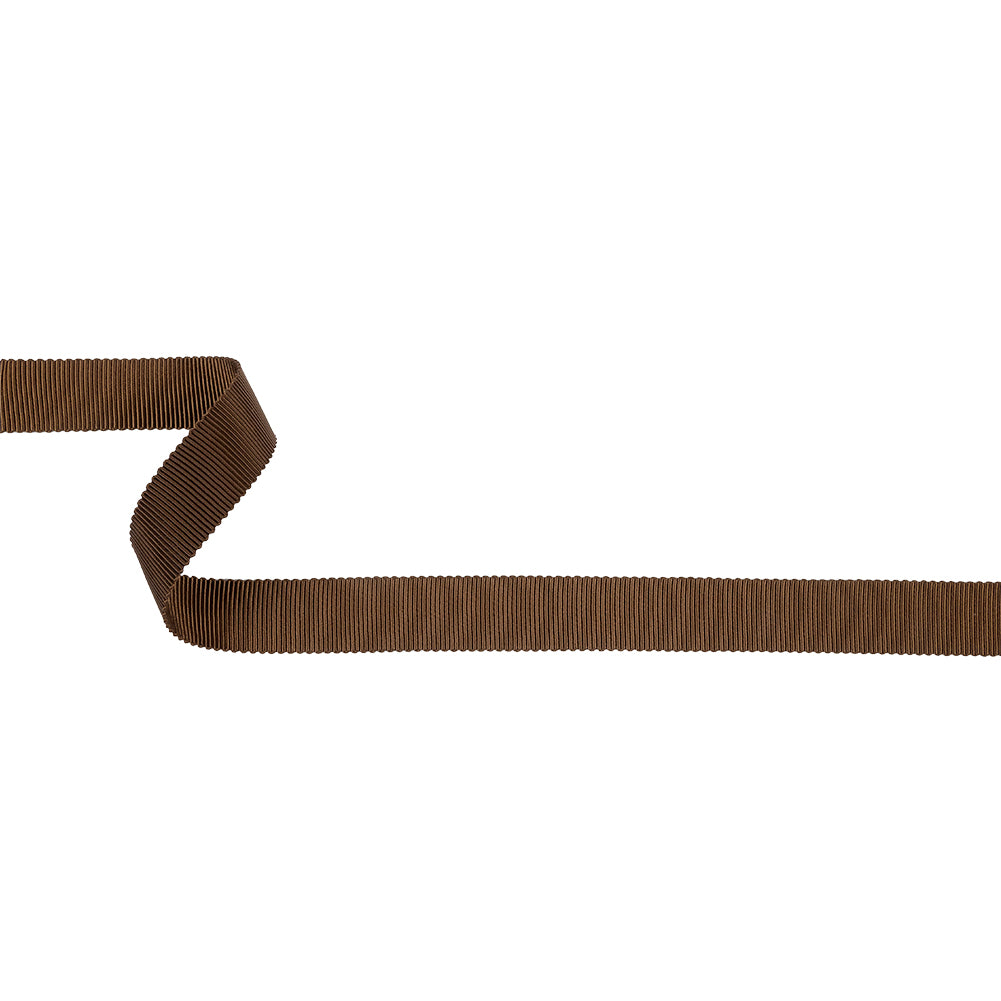Brown Recycled Polyester Petersham Grosgrain Ribbon - 15mm - Joann Fabrics