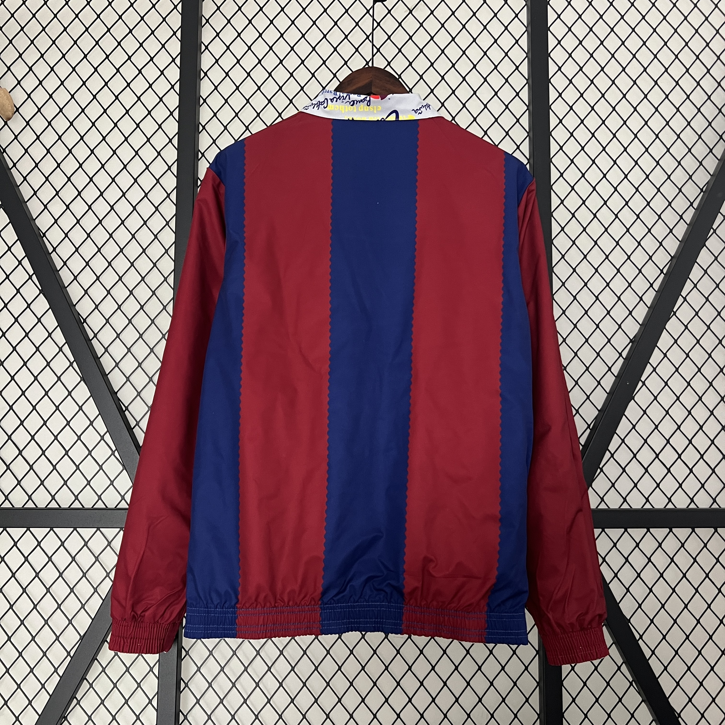 2025/2026 Barcelona Reversible Windbreaker Soccer Jersey 1:1 Thai Quality 04