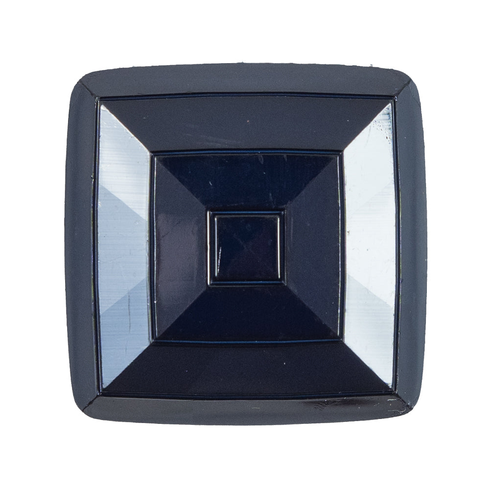 Italian Navy Square Plastic Button - 48L/30.5mm - Joann Fabrics