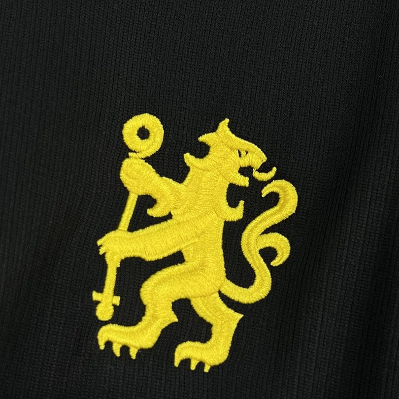 Chelsea 2026 Black Away Football Shirt with Yellow Trim | S–4XL