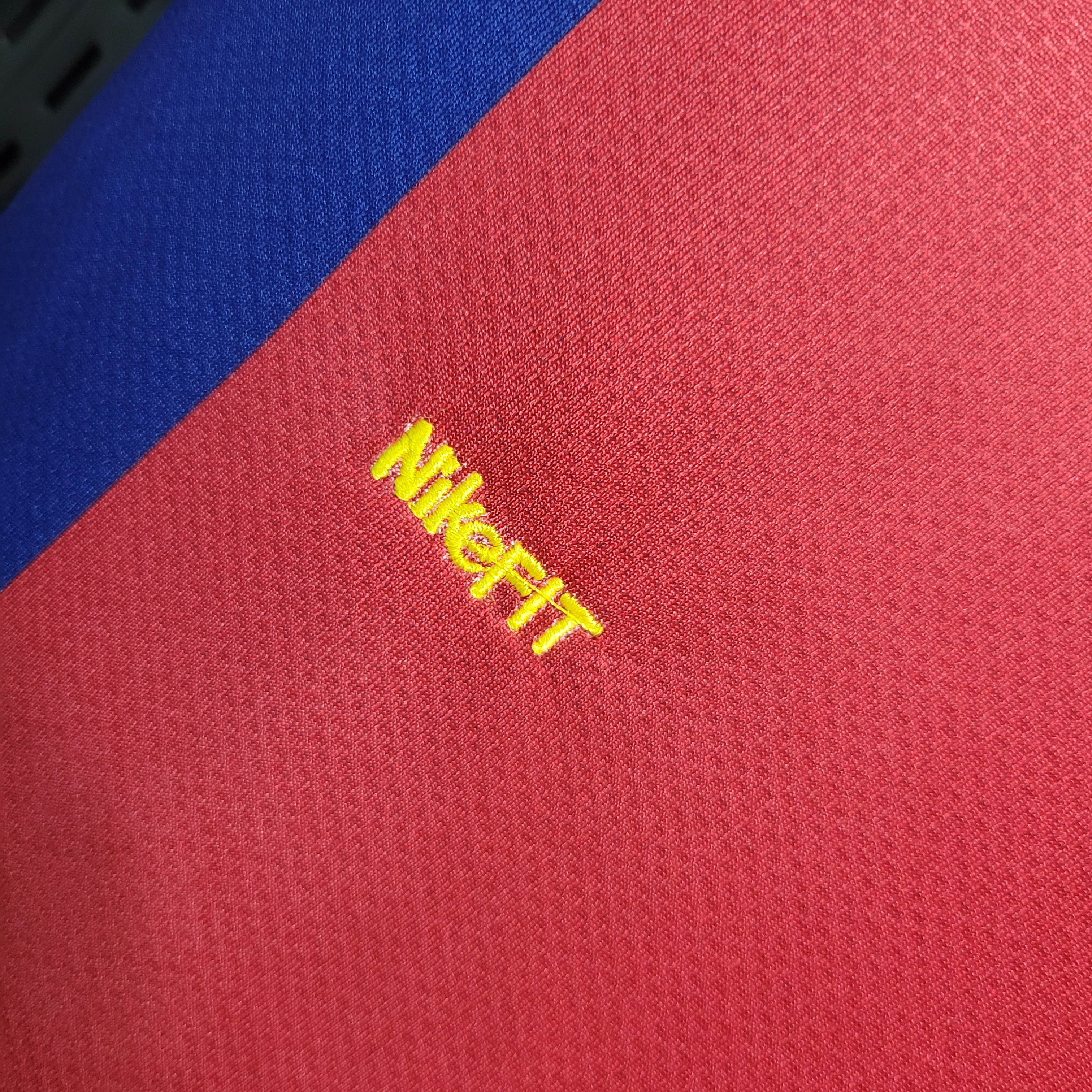 2007/2008 Retro Barcelona Football Shirt Home 1:1 Thai Quality