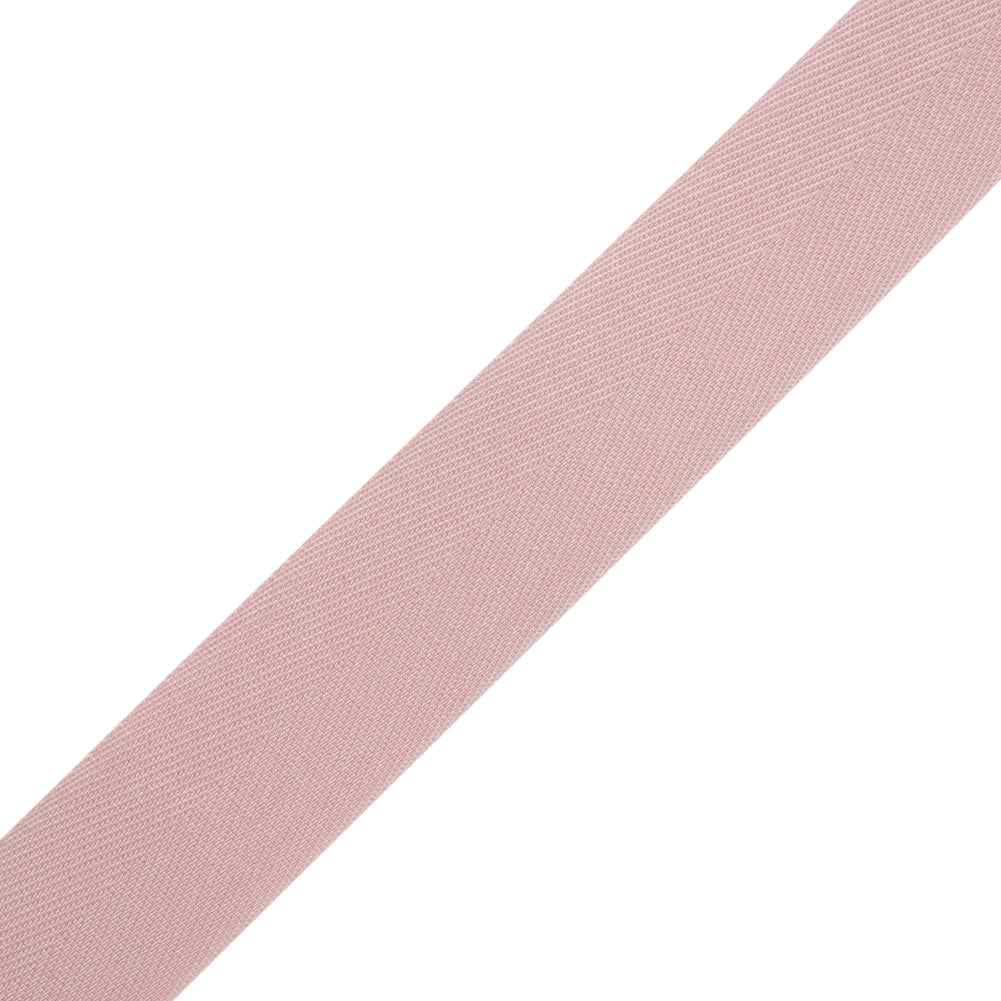 Tilly Tourmaline Mauve Herringbone Cotton Twill Tape - 25mm - Joann Fabrics