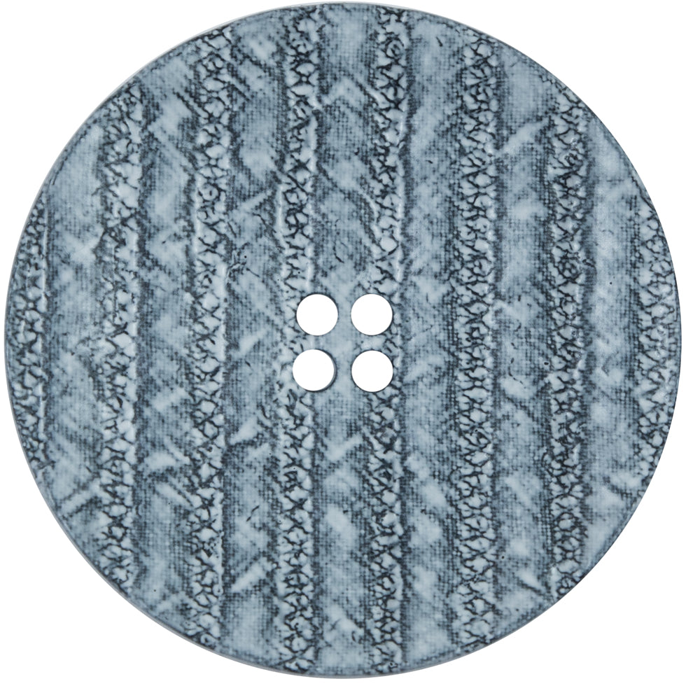 Italian Light Blue Textured 4-Hole Button - 80L/50.8mm - Joann Fabrics