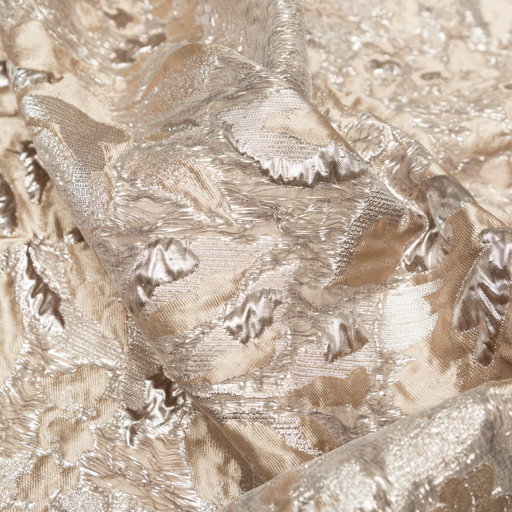 Metallic Crockery and Twill Rosy Luxury Brocade - Joann Fabrics