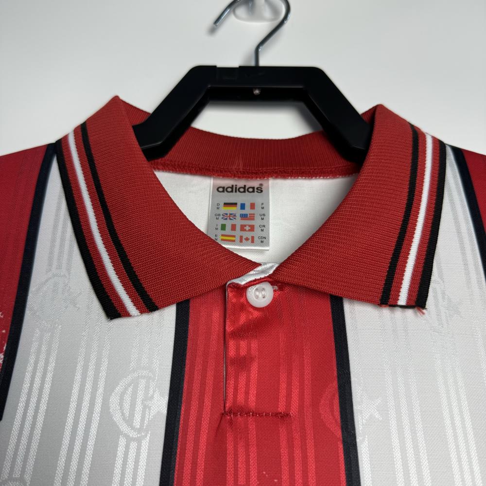 1996 Retro Türkiye National Team Away Football Shirt 1:1 Thai Quality