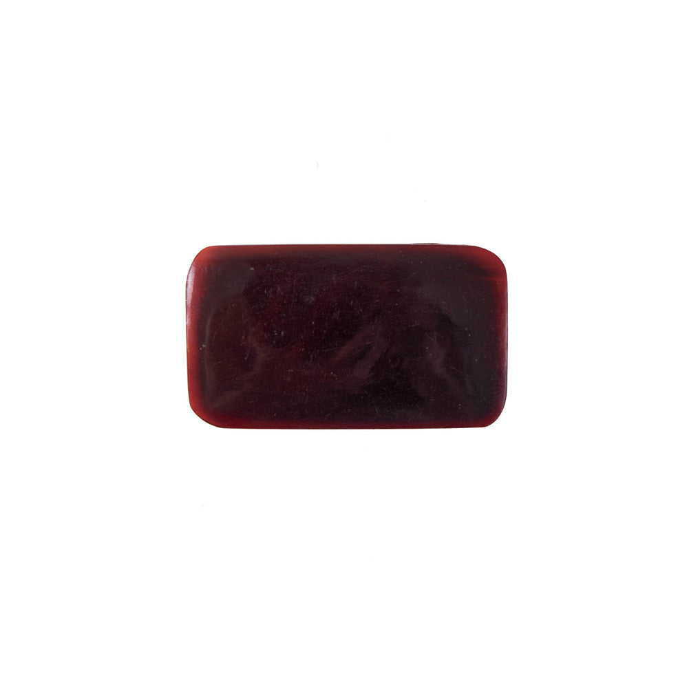 Amber Rectangular Horn Button - 44L/28mm - Joann Fabrics