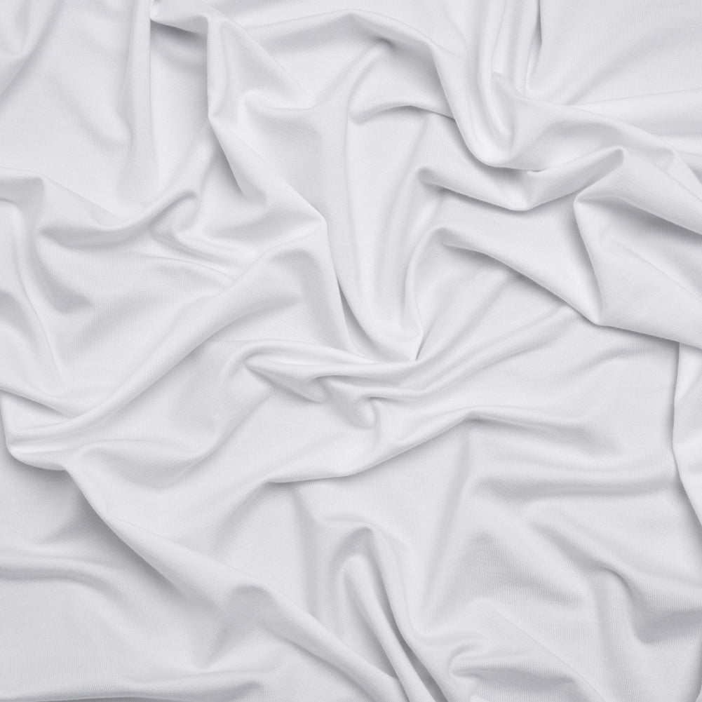 Stretch Bamboo Jersey - White - Willow Collection - Joann Fabrics