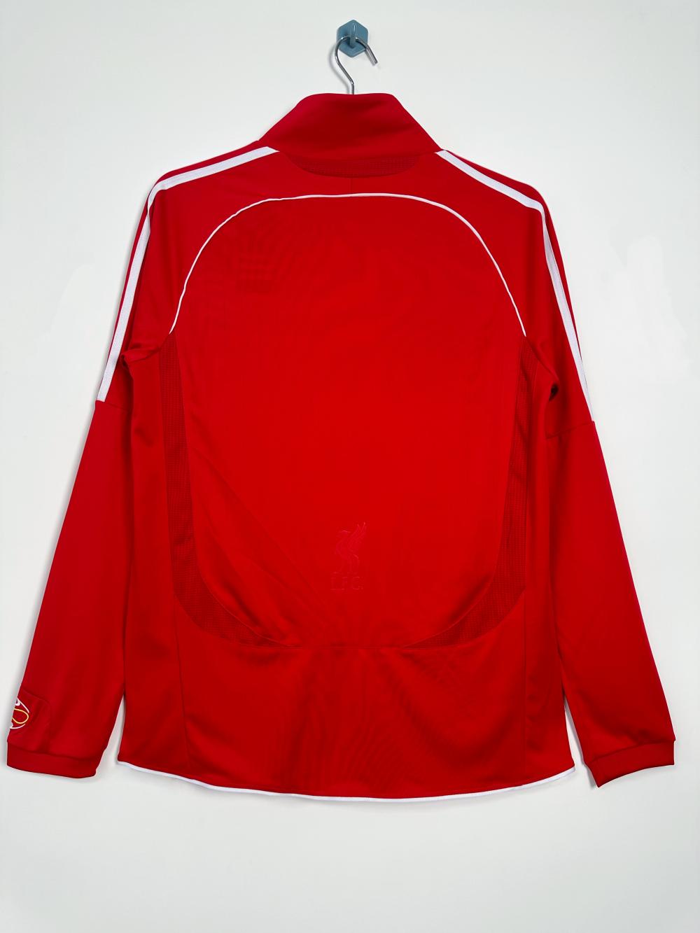 2006/2008 Retro Liverpool Champions League version Home Football Long Sleeve Jersey 1:1 Thai Quality