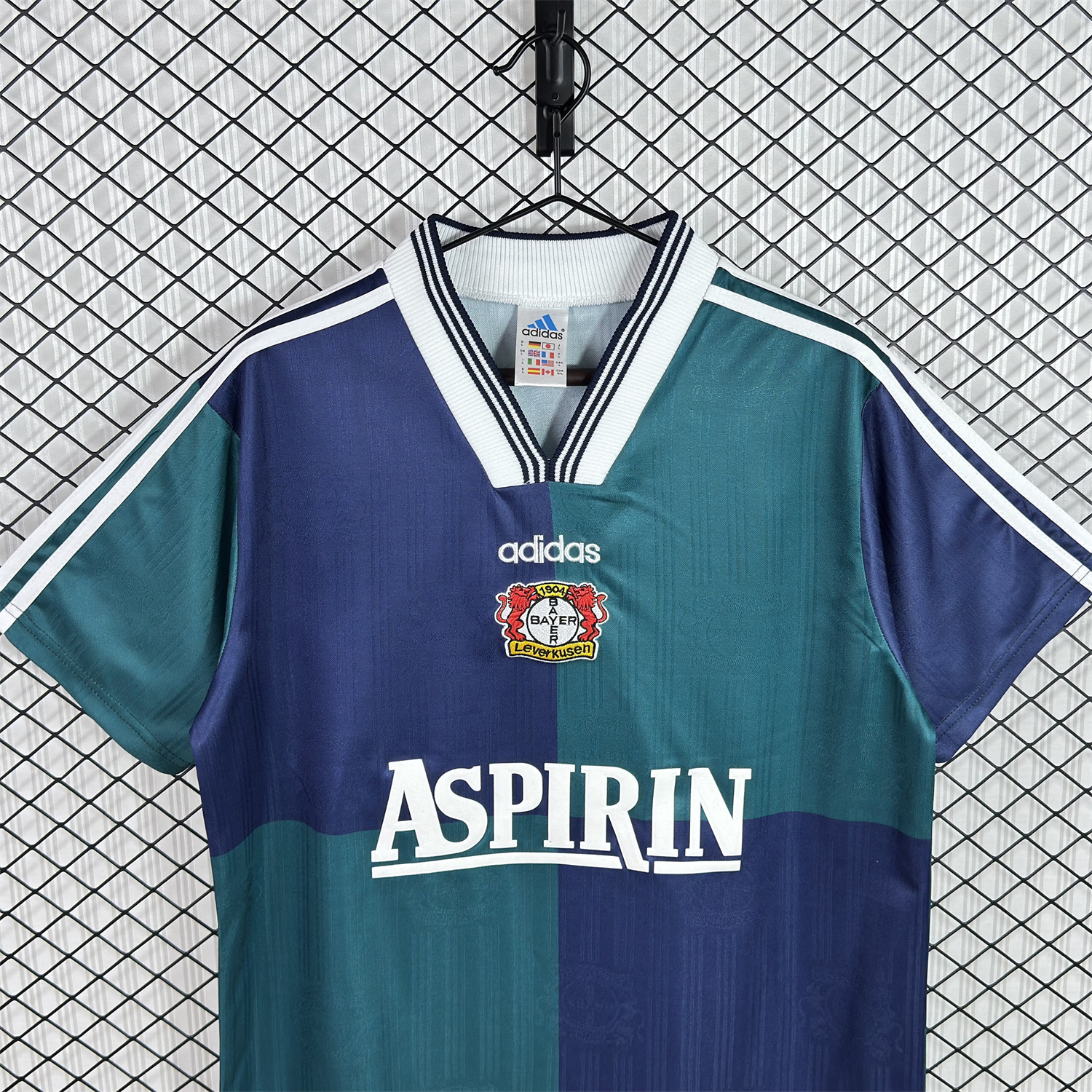Retro Bayer 04 Leverkusen 1997-98 Away Jersey - UnitedFutballJersey