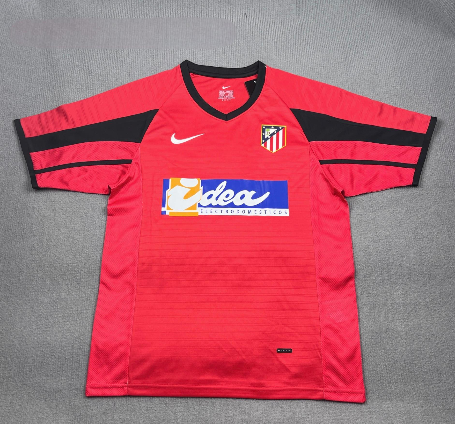 2001-2002 Retro Atletico Madrid Away Soccer Jersey 1:1 Thai Quality