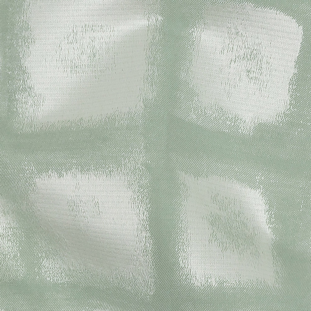 Drapery Jacquard - Sage Painterly Squares - British Imported - Joann Fabrics