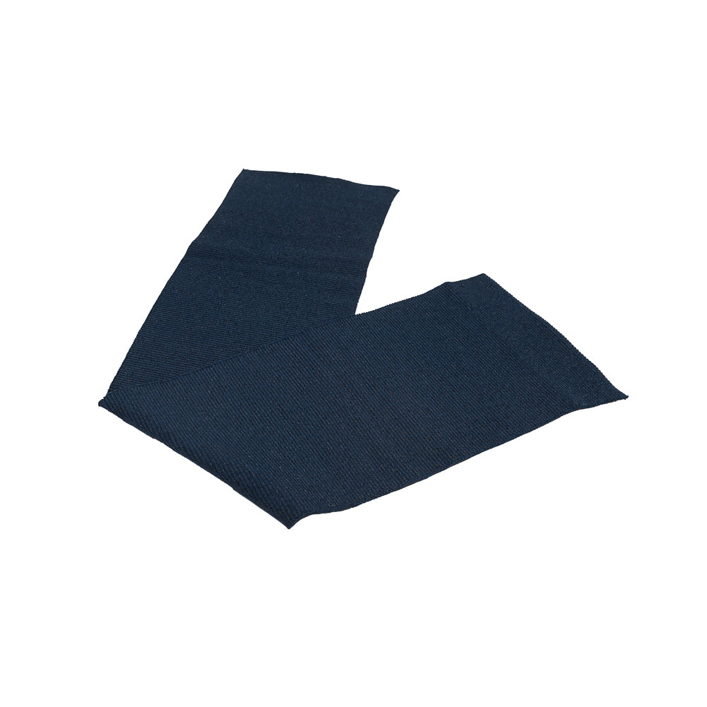 Navy Sparkle Rib Knit Trim - 7