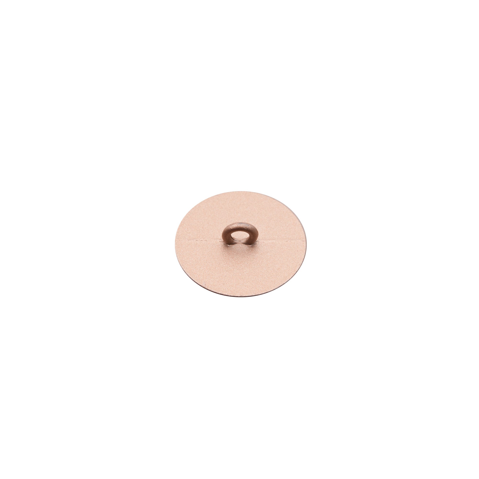 Italian Rose Gold Zamac Shank Back Button - 24L/15mm - Joann Fabrics