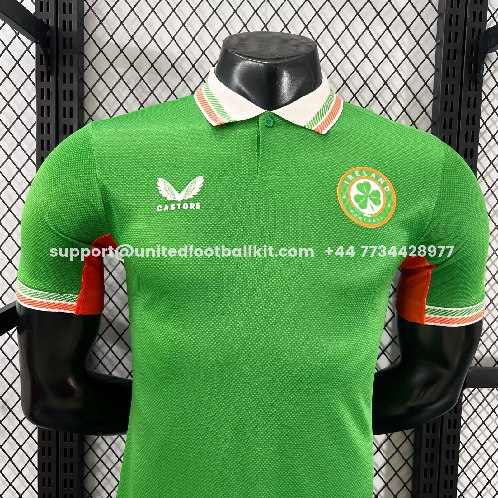 Ireland 2026 Women's Team Home Jersey - Player Version - UnitedFutballJersey