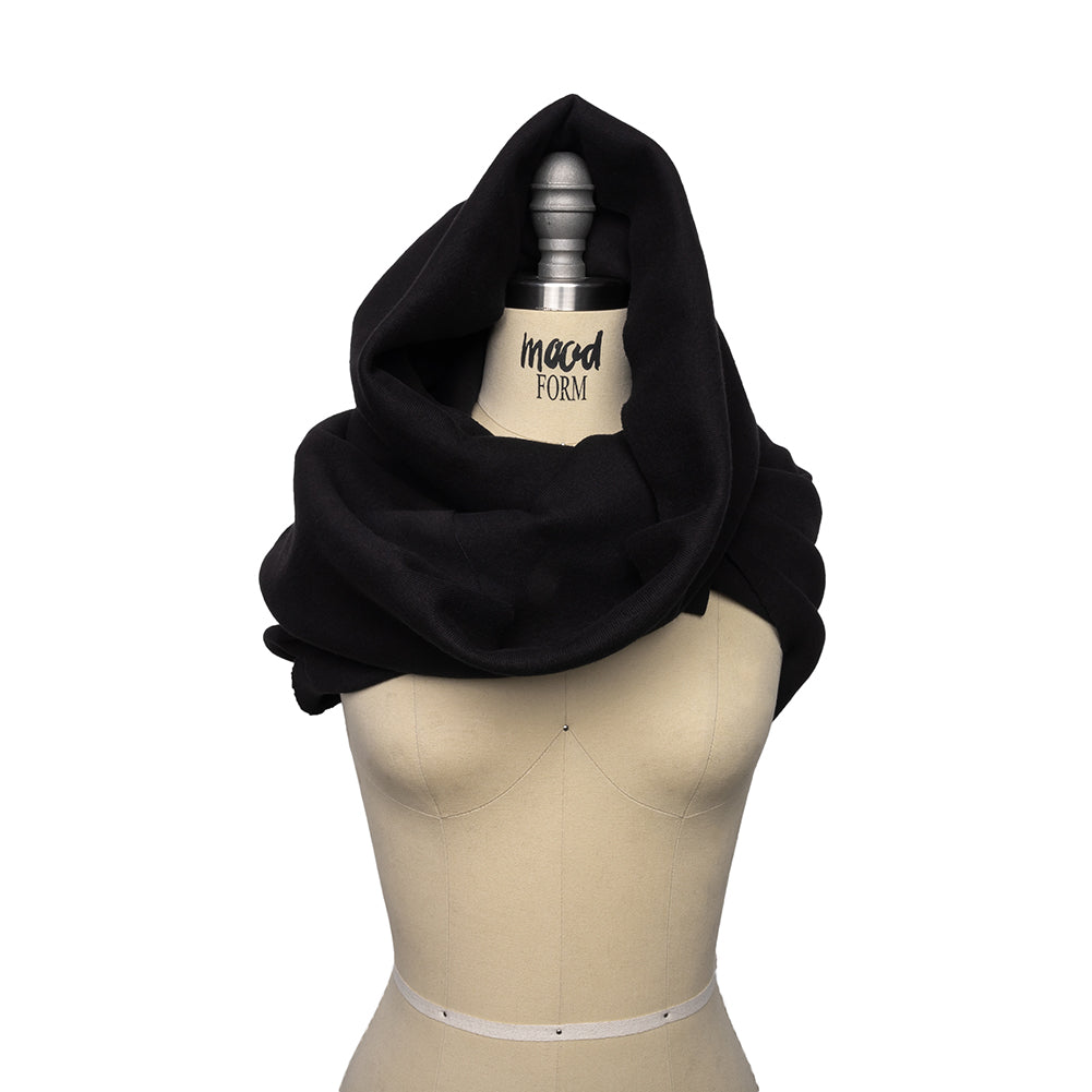 Cotton Tubular 1x1 Rib Knit - Black - Delia Collection - Joann Fabrics