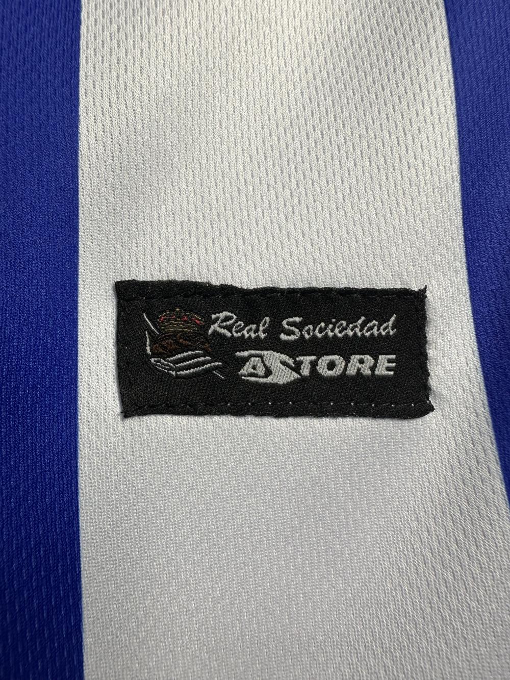 2002-2003 Retro Real Sociedad Home Football Shirt 1:1 Thai Quality