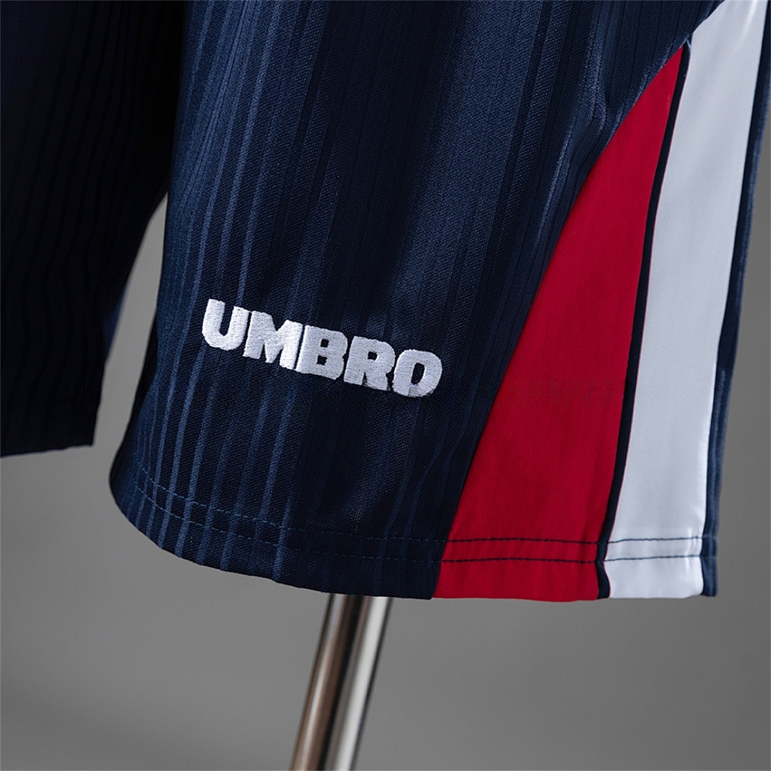 Retro England 1998 Home Shorts - UnitedFutballJersey