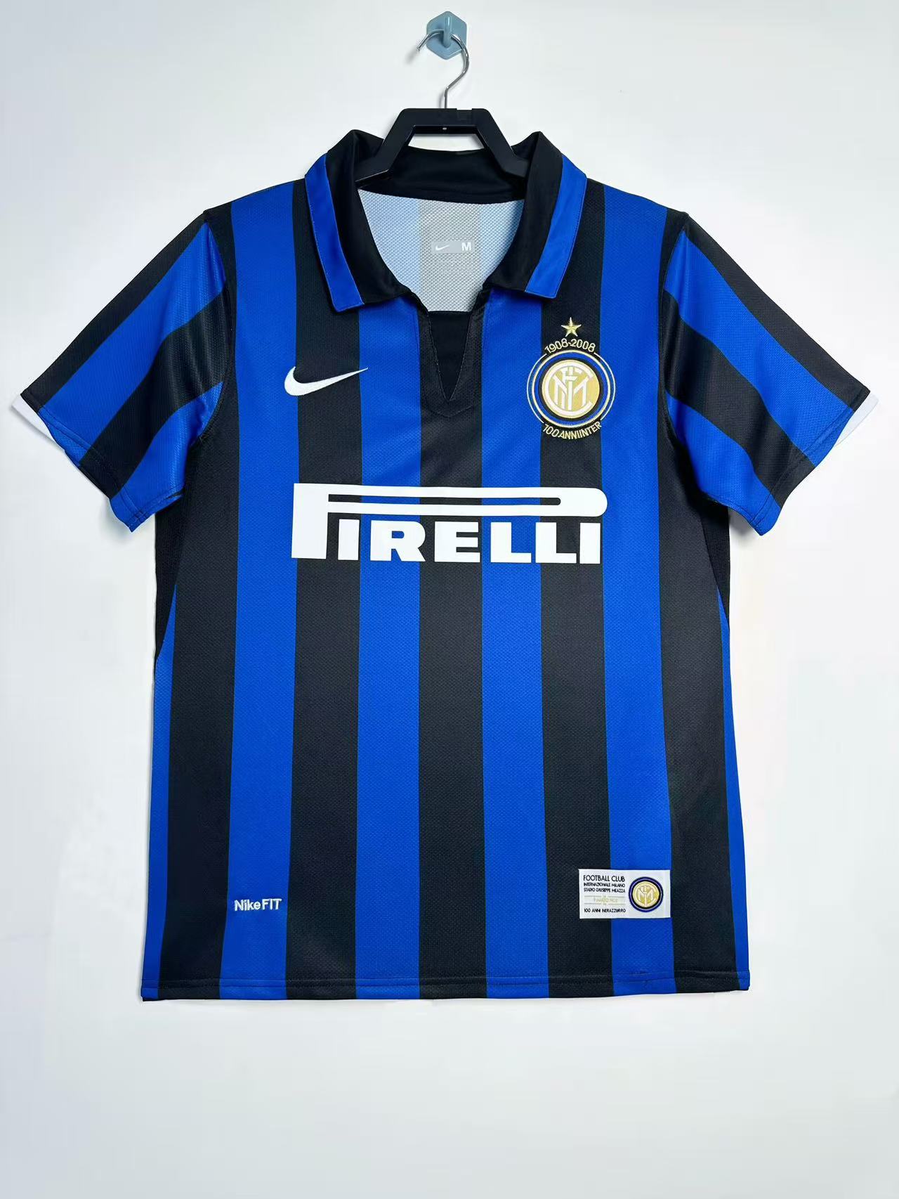 2007/2008 Retro Inter Milan Home Euro Football Jersey 1:1 Thai Quality