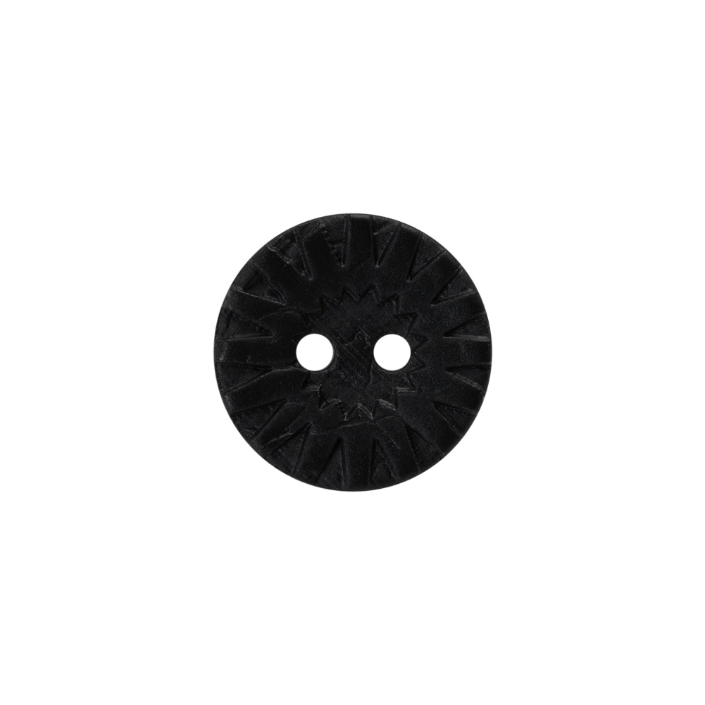 Italian Brown Carved Coconut Button - 24L/15mm - Joann Fabrics