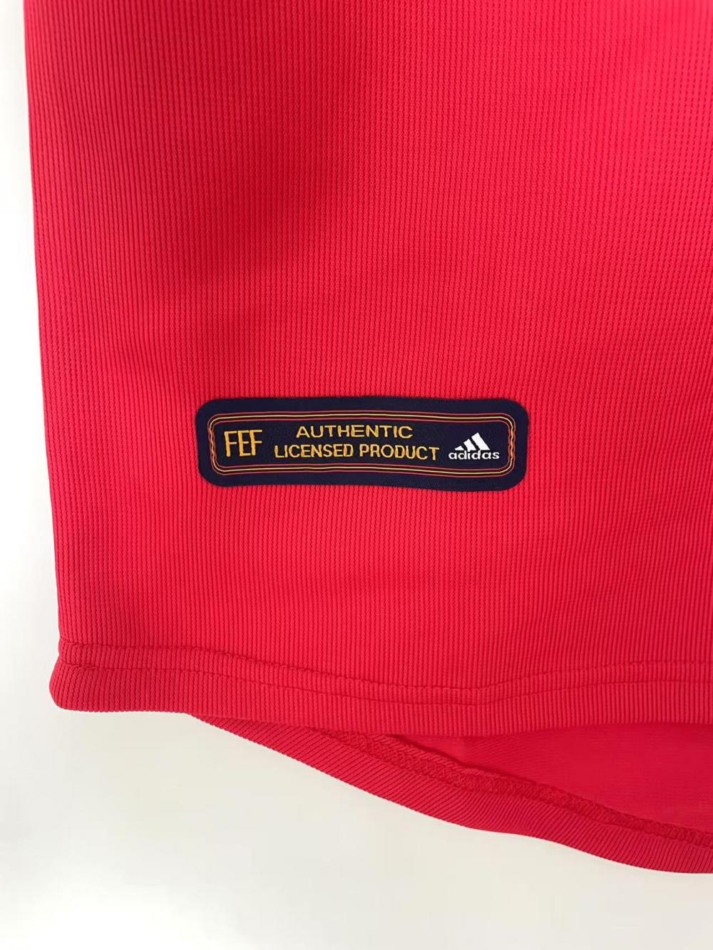 2000 Retro Spain Home Soccer Shirt 1:1 Thai Quality