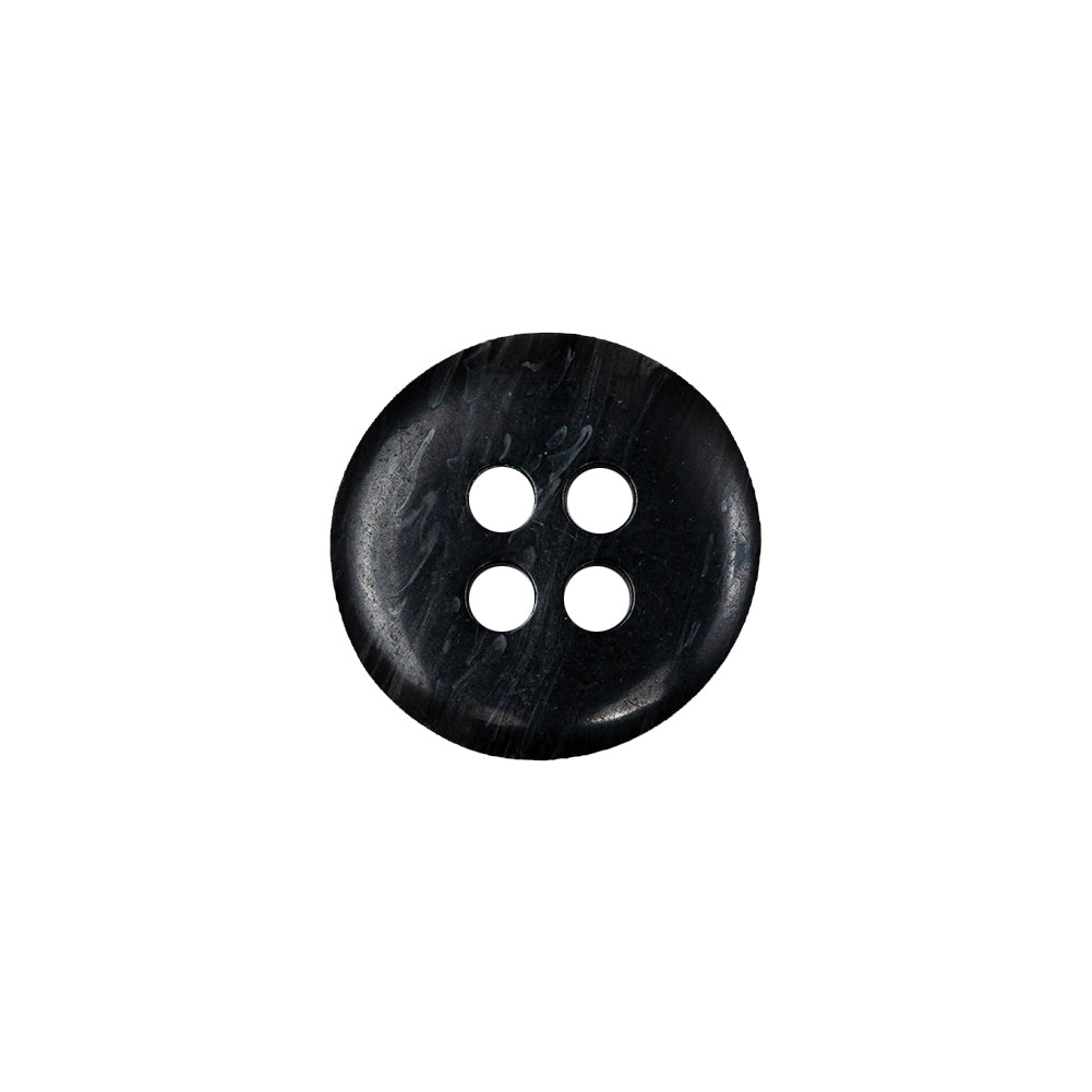 Moonless Night and Cool Gray Speckled 4-Hole Plastic Button - 24L/15mm - Joann Fabrics